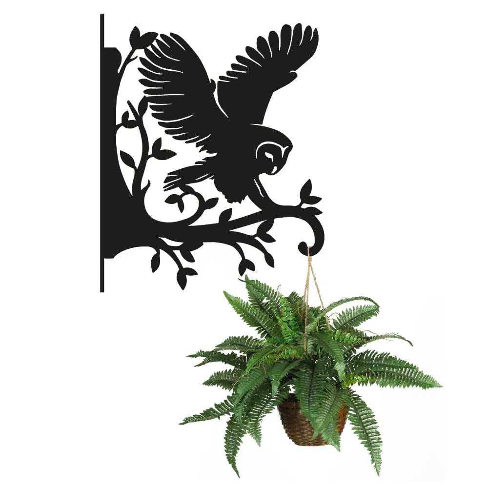 Baykuş Dekoratif Metal Çiçeklik