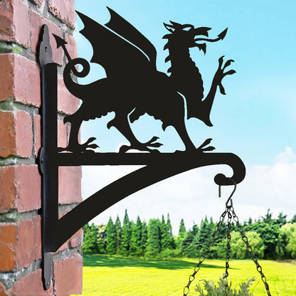 Ejderha Çiçek Metal Çiçek Askı Demiri