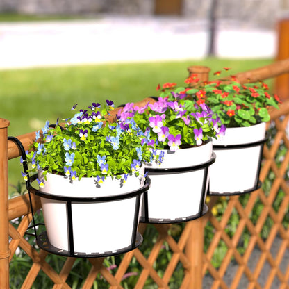 Balkon Korkuluk Saksı Askılığı 4'lü SET