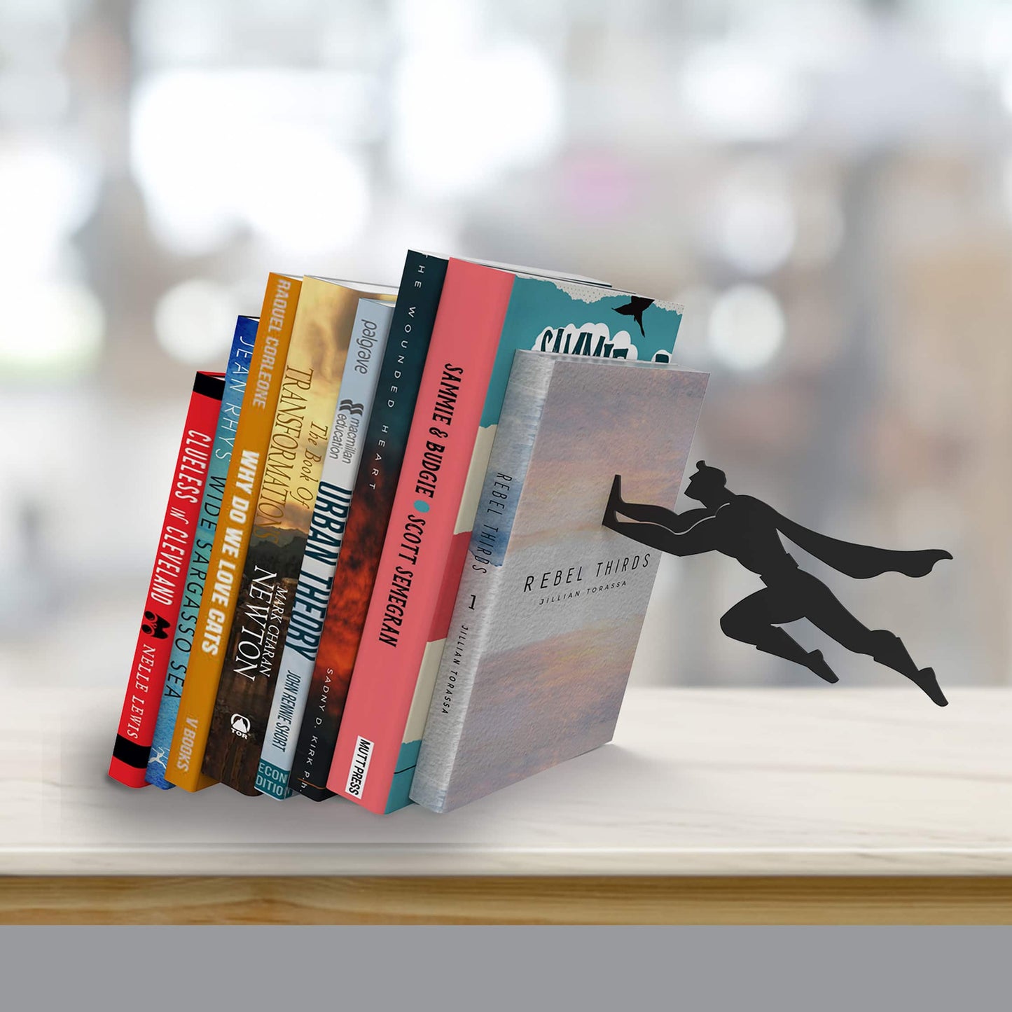 Süper Kahraman Kitap Tutucu Dekor