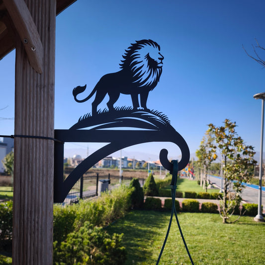 Aslan Kral Çiçeklik Askı Metali