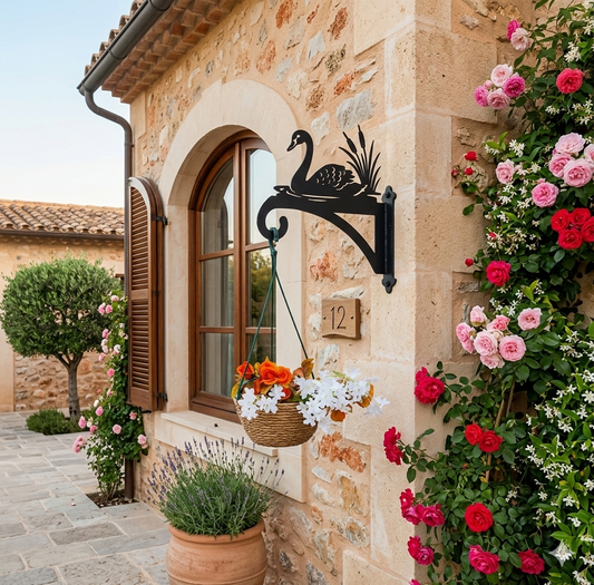 Kuğu Çiçek Askı Metali