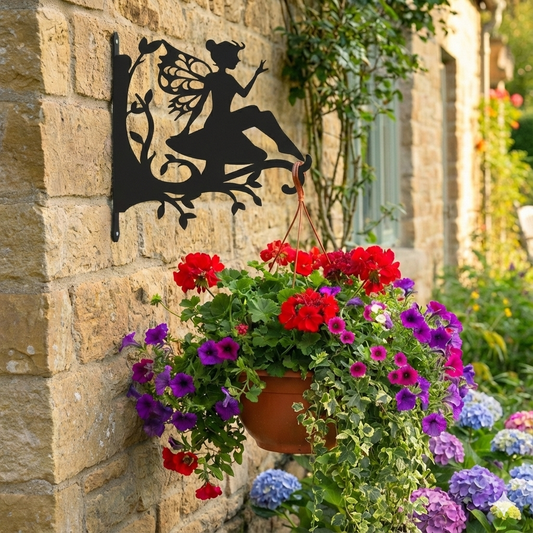 Oturan Peri Metal Askı Demiri