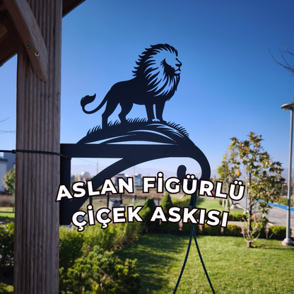 Aslan Kral Çiçeklik Askı Metali