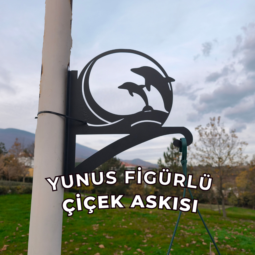Yunuslar Çiçek Askı Metali