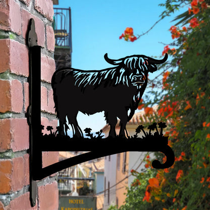 Yayla İneği Çiçeklik Askı Metali