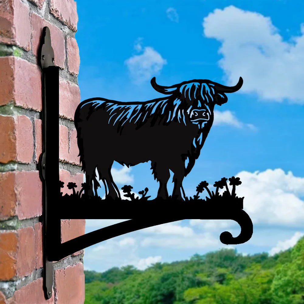 Yayla İneği Çiçeklik Askı Metali