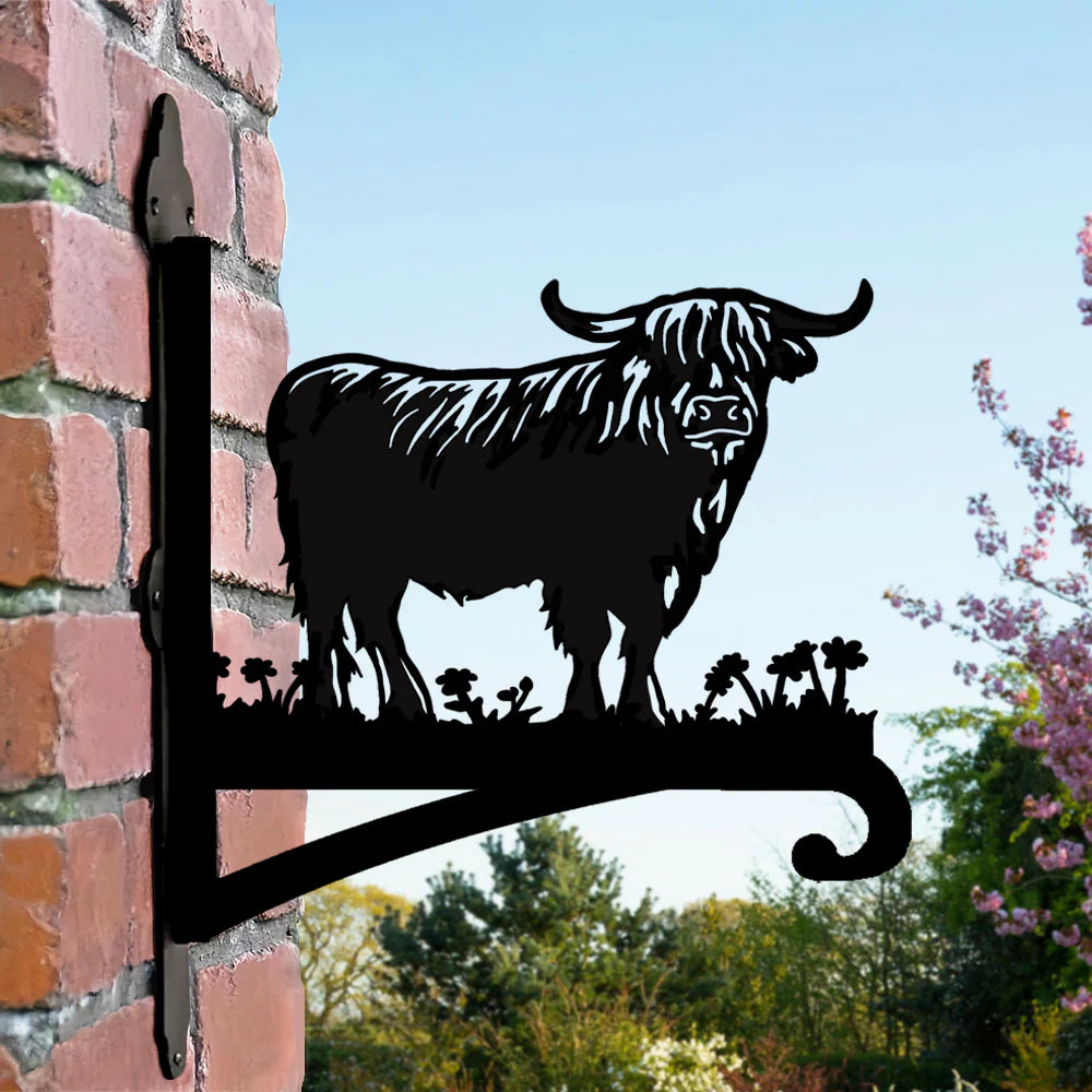 Yayla İneği Çiçeklik Askı Metali