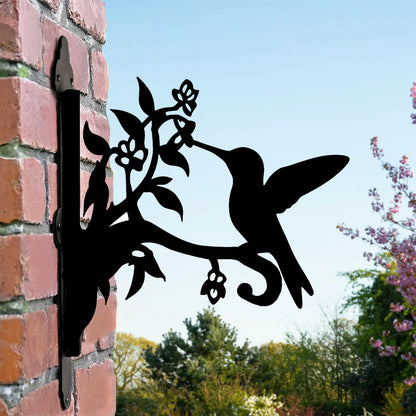 Sinekkuşu Kuşu Figürlü Çiçeklik Askı Metali