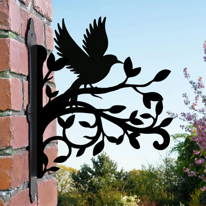 Yavru kuş Figürlü Çiçeklik Askı Metali