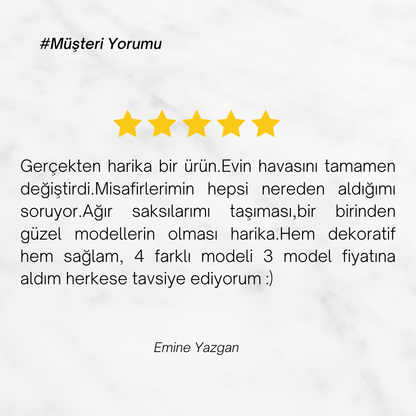 Geyik ve Orman Çiçeklik Askı Metali