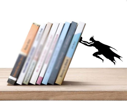 Bat - Book Kitap Tutucu Dekor