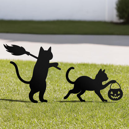 Şımarık Kediler Bahçe Dekor Seti