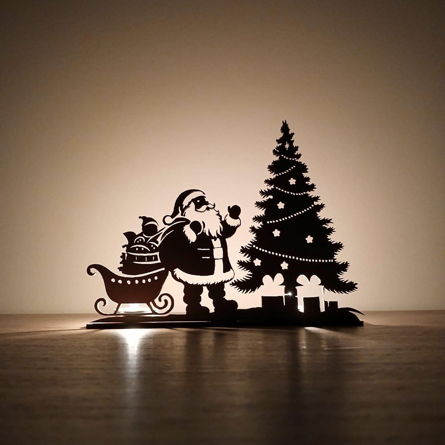 Noel Baba Yeni Yıl Mumluk Standı