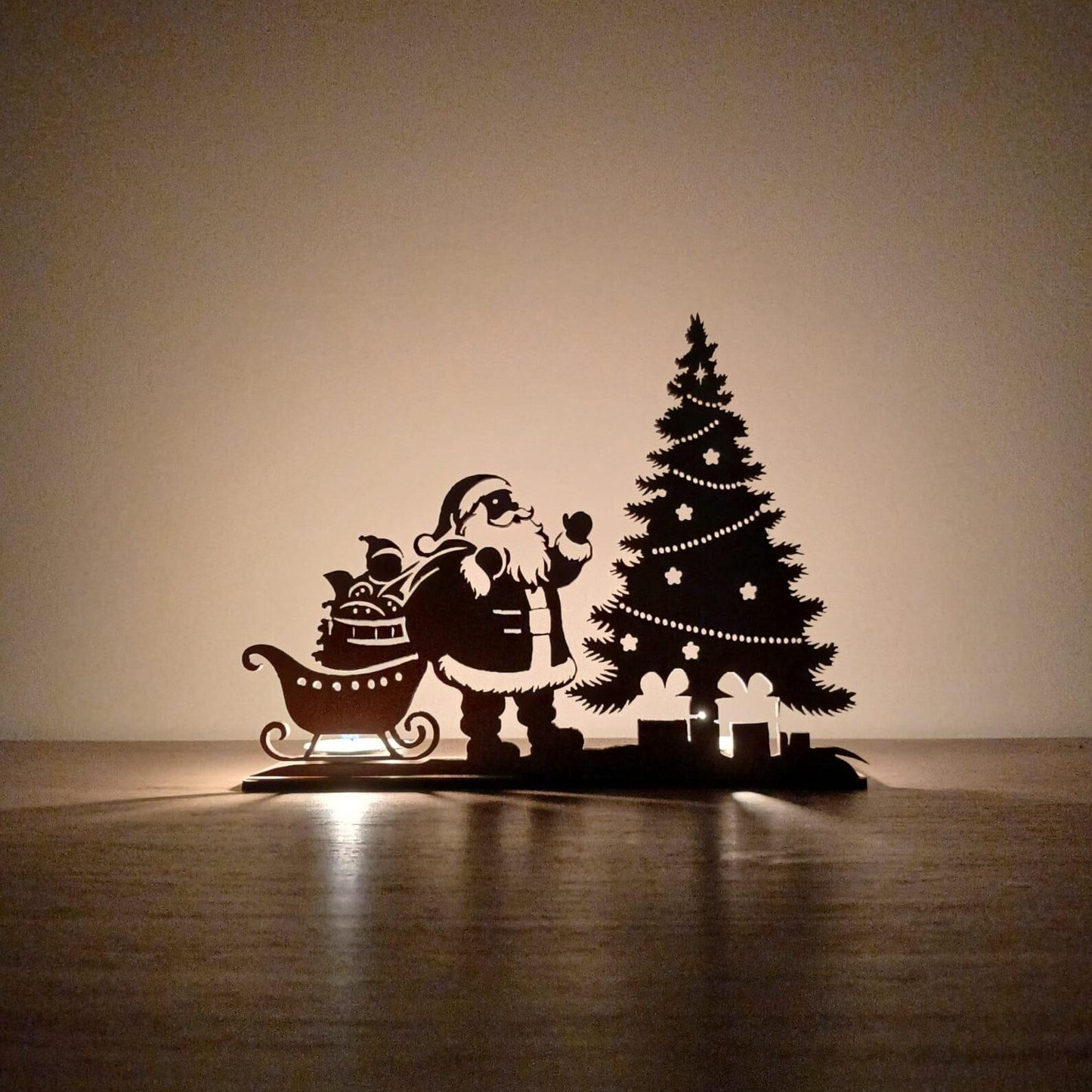 Noel Baba Yeni Yıl Mumluk Standı