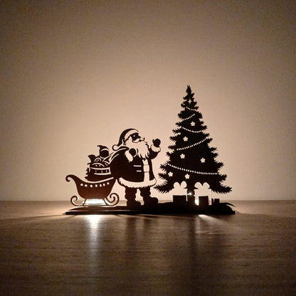 Noel Baba Yeni Yıl Mumluk Standı