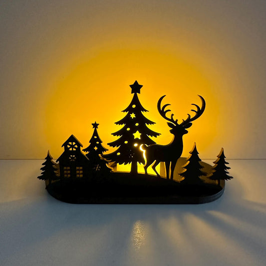 Ren Geyiği Mumluk Standı