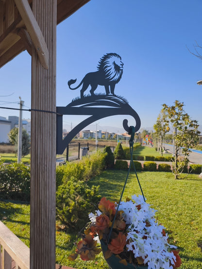 Aslan Kral Çiçeklik Askı Metali