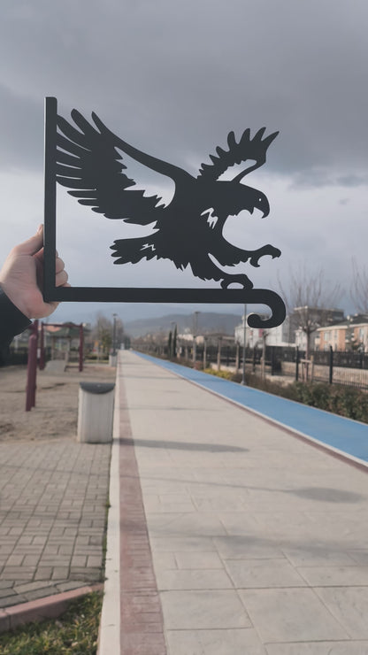 Kartal Figürlü Askı Metali
