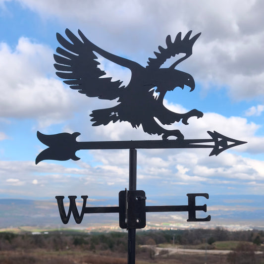 Kartal Figürlü Rüzgar Gülü