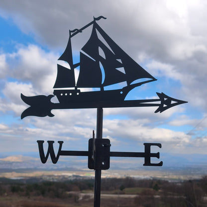 Gemi Figürlü Rüzgar Gülü