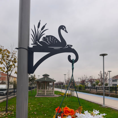 Kuğu Çiçek Askı Metali