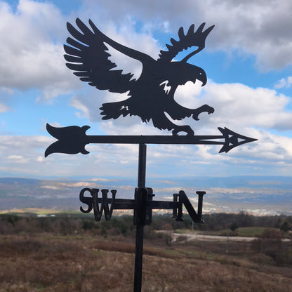 Kartal Figürlü Rüzgar Gülü