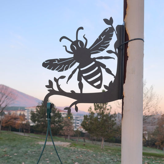 Kraliçe Arı Figürlü Askı Metali