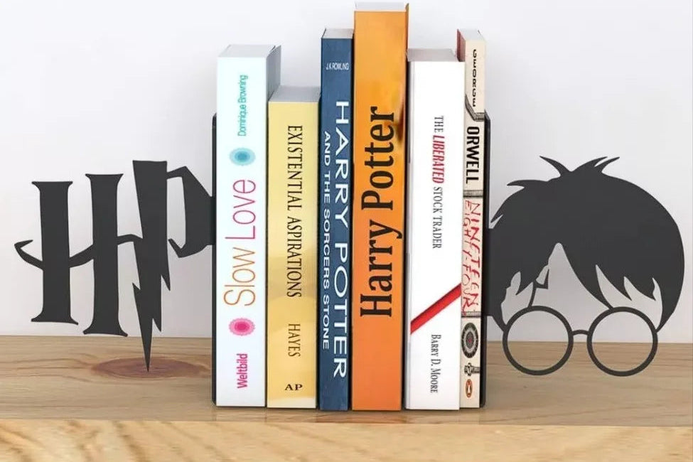 Sihirbaz Kitap Tutucu Figür